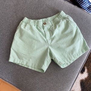 Light green chubbies  shorts 5.5 inseam